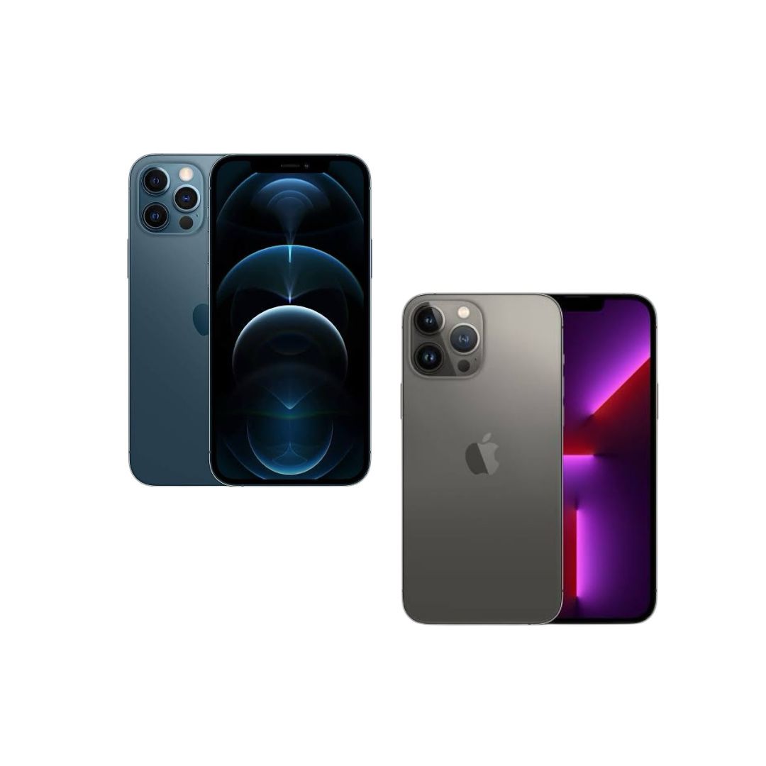 iPhone 12 Pro Max  + iPhone 13 Pro Max