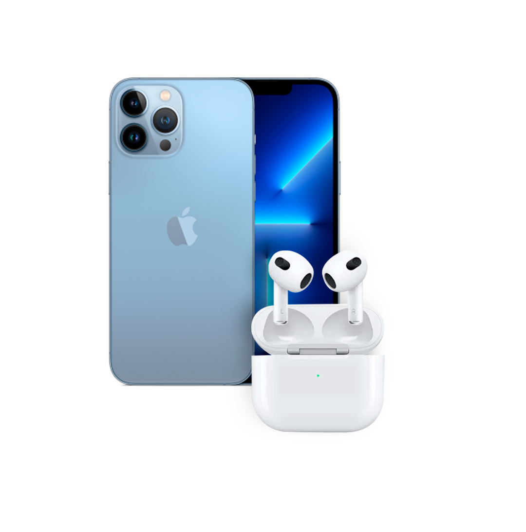 iPhone 13 Pro Max  + AirPods